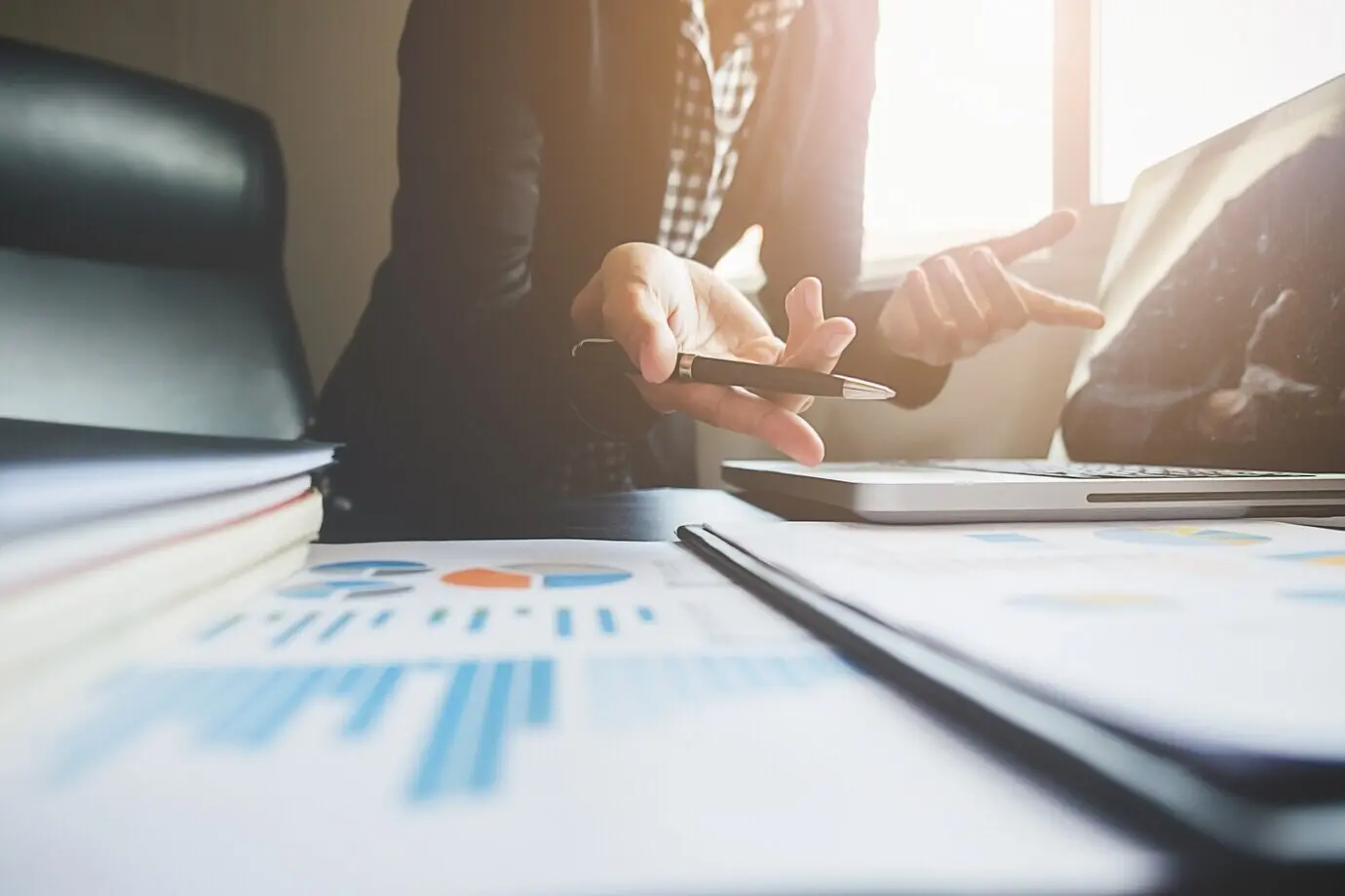 Project plan for a corporate business team in the workplace